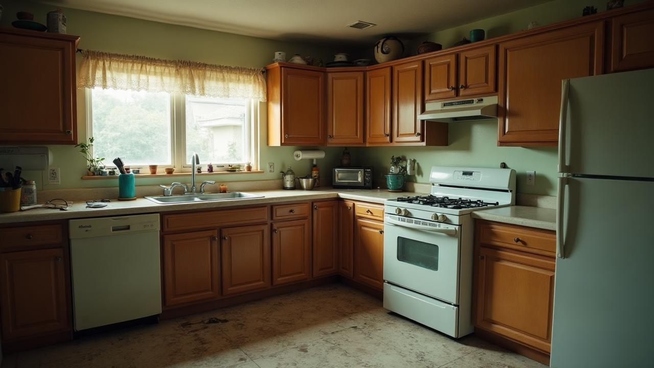 Renovasyon öncesi mutfak
